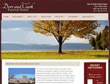 Tablet Screenshot of dorrandclark.com